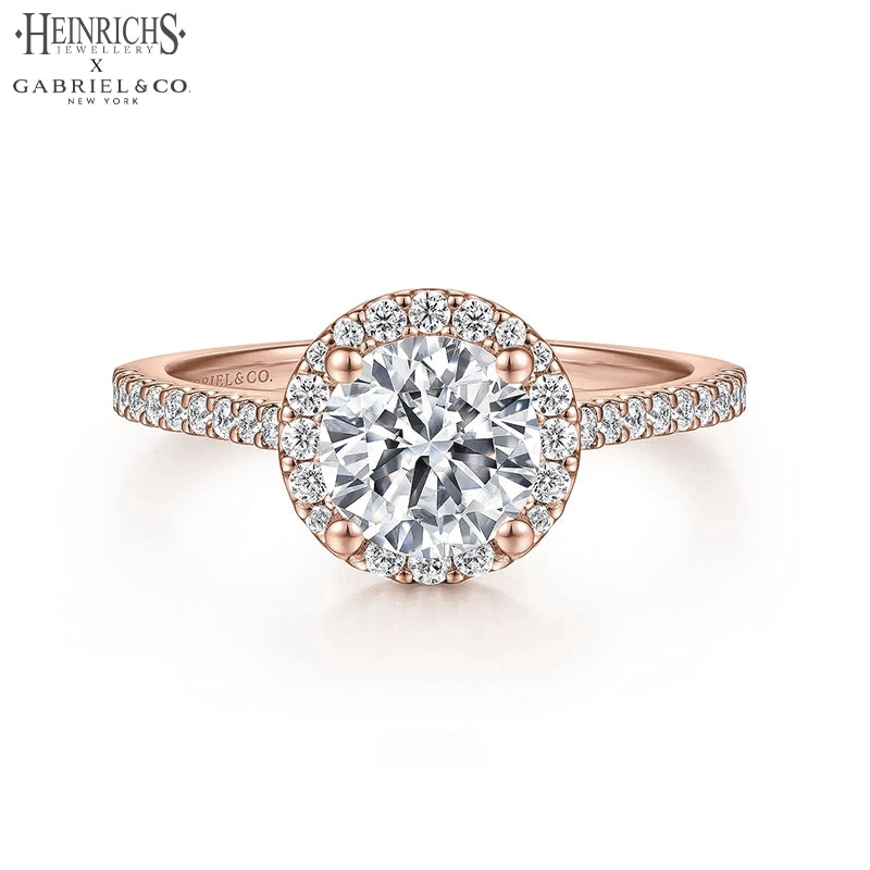 1.00ctr-1.50ctr Round Cut Lab Grown Diamond Ring