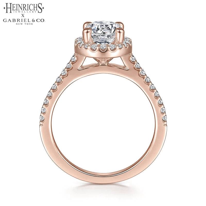 1.00ctr-1.50ctr Round Cut Lab Grown Diamond Ring