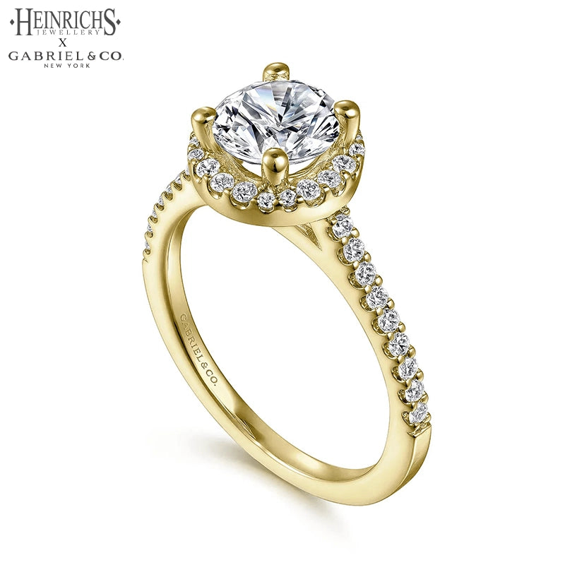 1.00ctr-1.50ctr Round Cut Lab Grown Diamond Ring