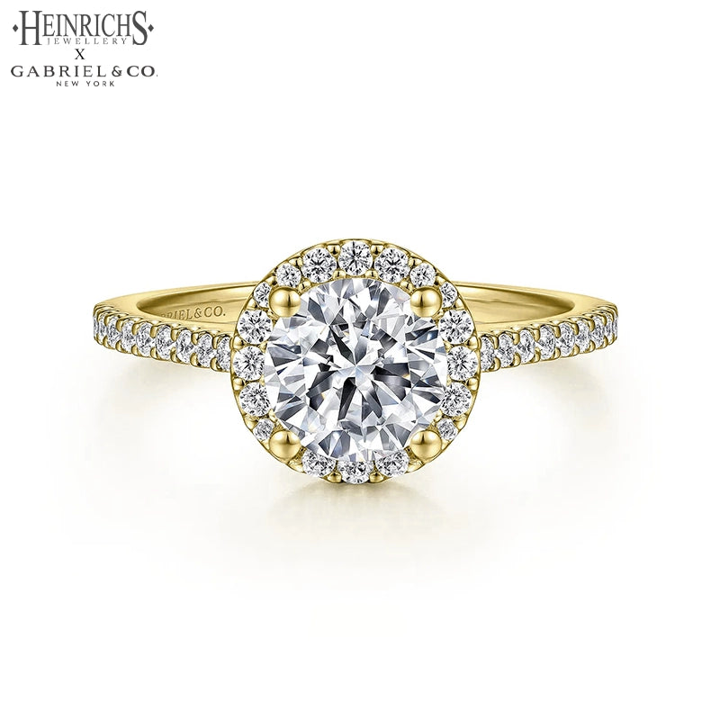 1.00ctr-1.50ctr Round Cut Lab Grown Diamond Ring