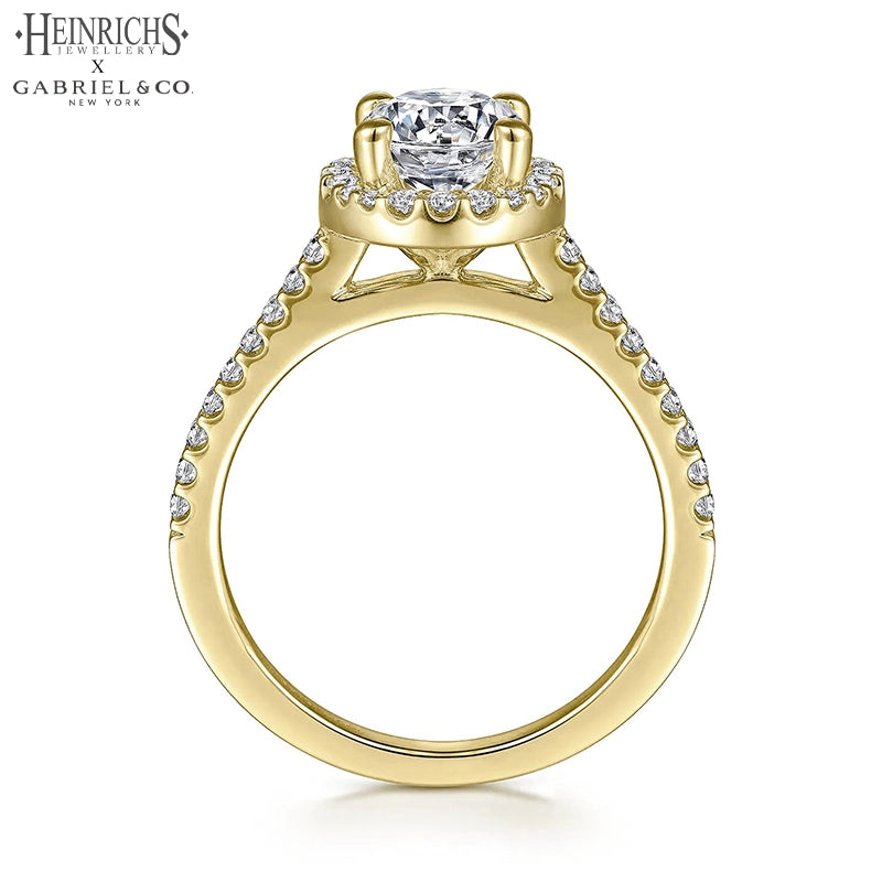 1.00ctr-1.50ctr Round Cut Lab Grown Diamond Ring