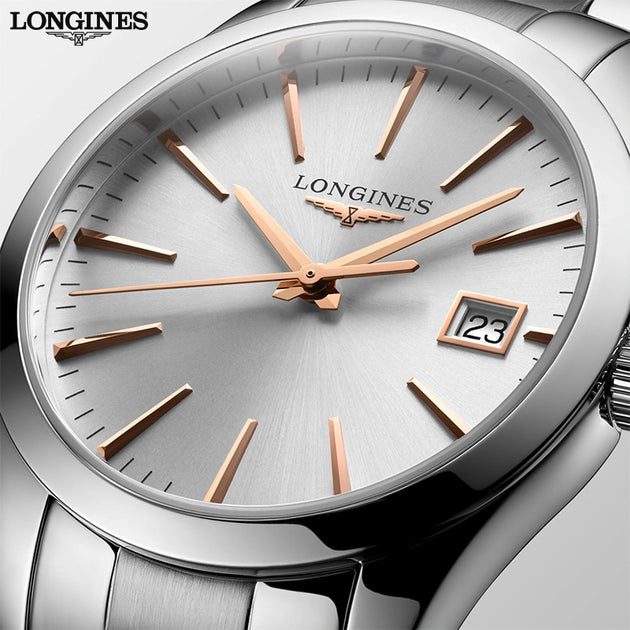 Longines Watch: Conquest Classic L23864726-Official Dealer Canada