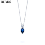 18kt Splash Sapphire & Diamond Necklace