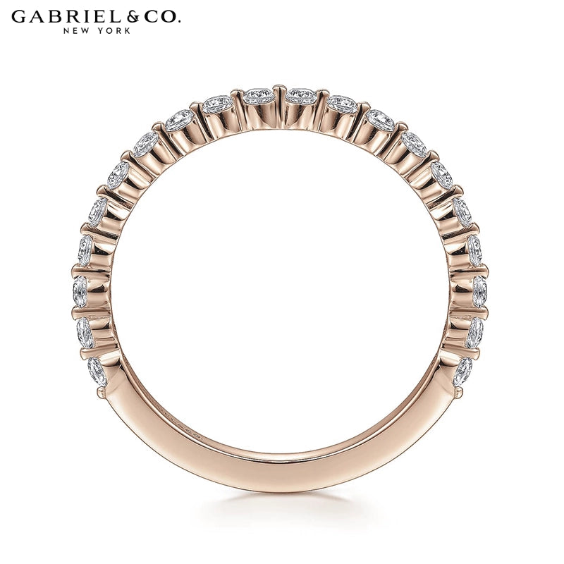 0.35ctw Natural Diamond Shared Prong Ring 1.6mm