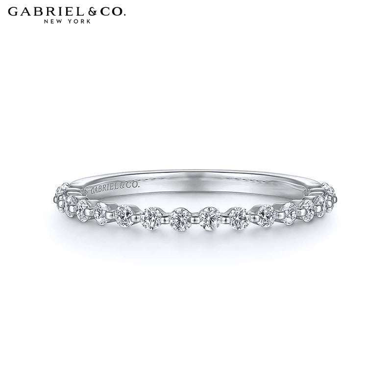 0.35ctw Natural Diamond Shared Prong Ring 1.6mm