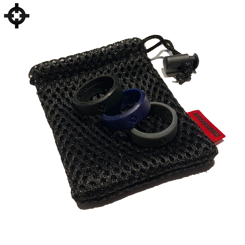 Silicone Wedding Rings (3-Pack)