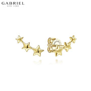 14kt Star Constellation Earrings