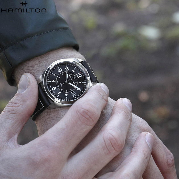 Hamilton Watch: Khaki Field Quartz 40mm H68551733 – Heinrichs