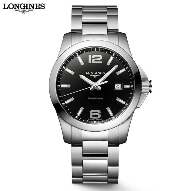 Longines Watch Conquest L3.759.4.58.6 Official Dealer