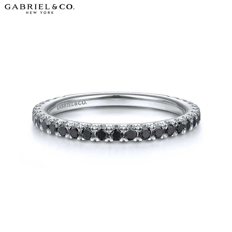 Black Diamond French U-Pavé Ring 1.9mm