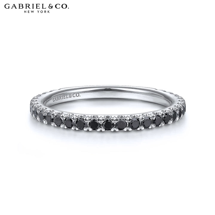 Black Diamond French U-Pavé Ring 1.9mm