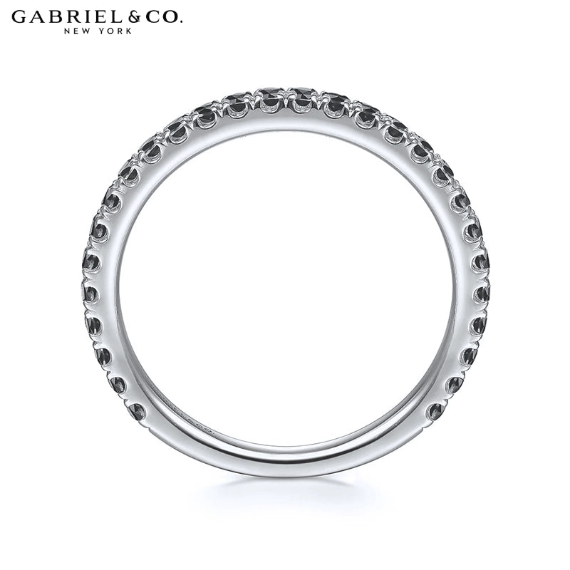 Black Diamond French U-Pavé Ring 1.9mm