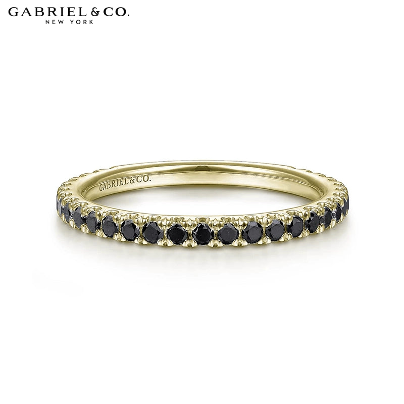 Black Diamond French U-Pavé Ring 1.9mm