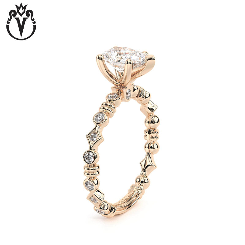 1.00ctr-3.00ctr Pear Cut Lab Grown Diamond Ring