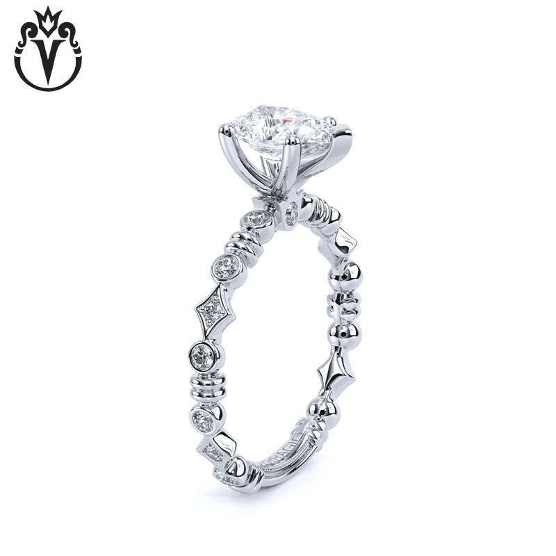 1.00ctr-3.00ctr Pear Cut Lab Grown Diamond Ring