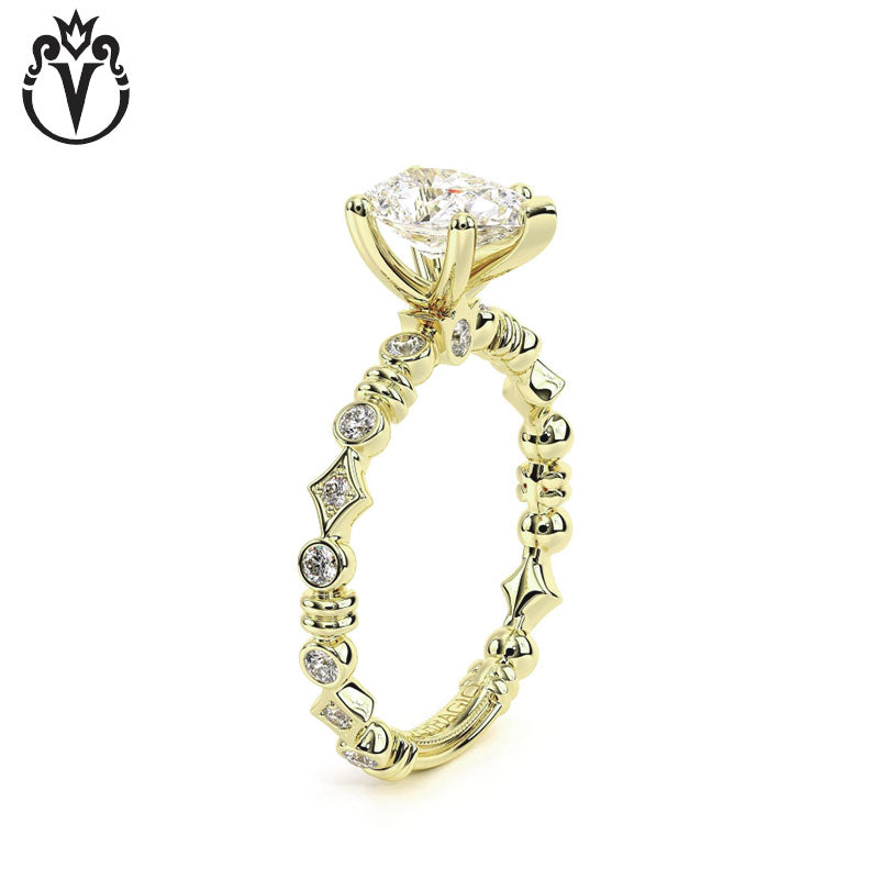 1.00ctr-3.00ctr Pear Cut Lab Grown Diamond Ring