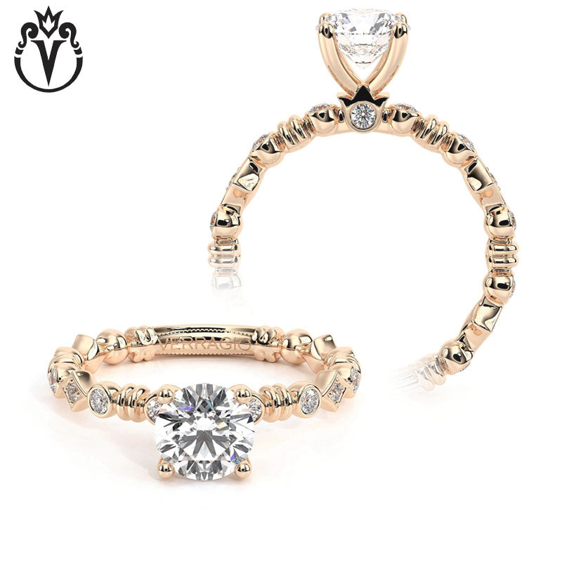 1.00ctr-3.00ctr Round Cut Lab Grown Diamond Ring
