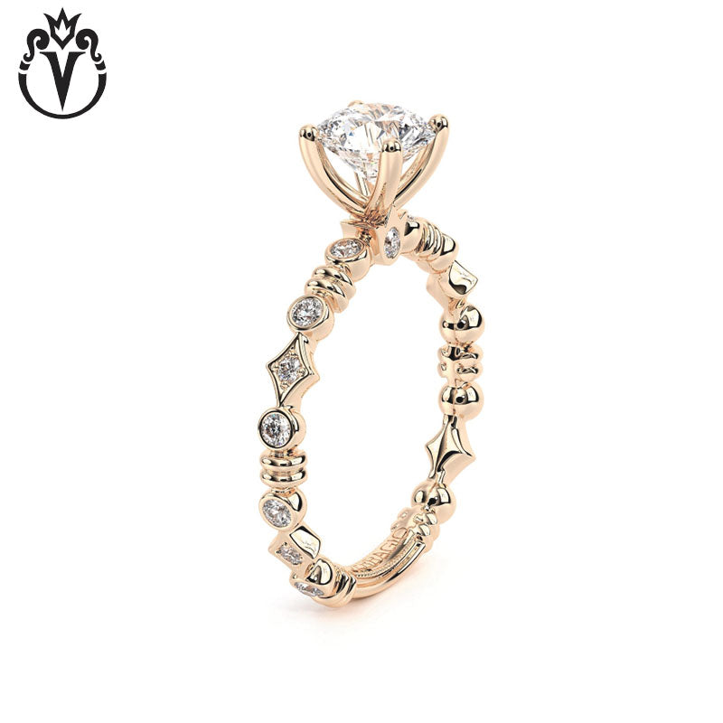 1.00ctr-3.00ctr Round Cut Lab Grown Diamond Ring