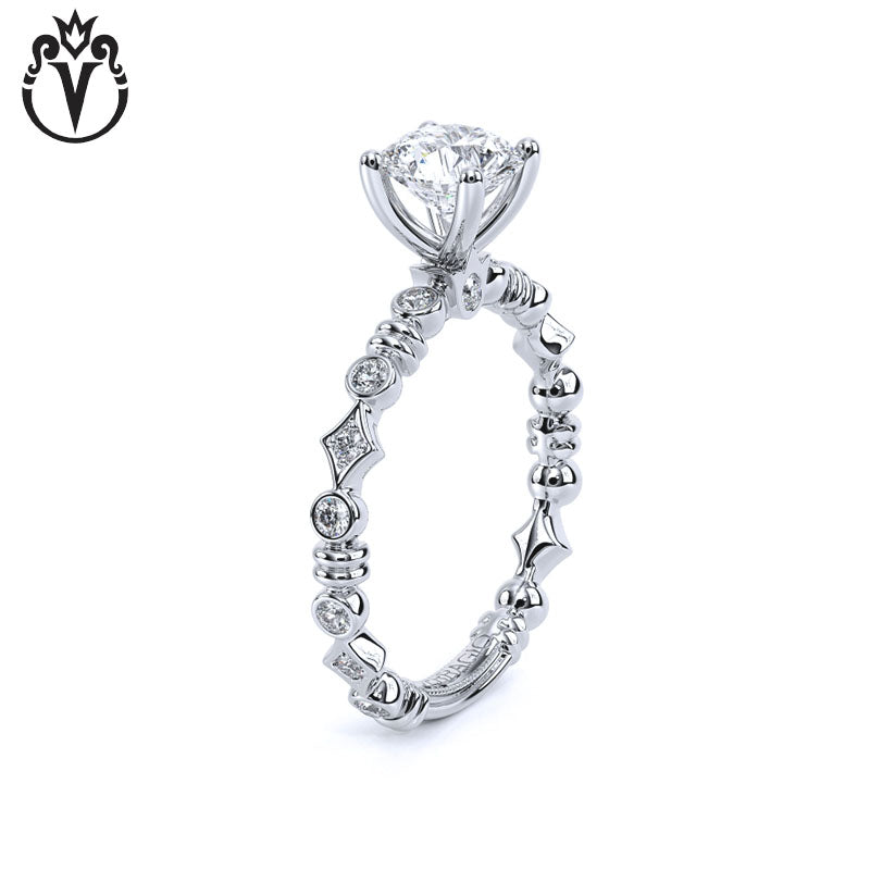 1.00ctr-3.00ctr Round Cut Lab Grown Diamond Ring