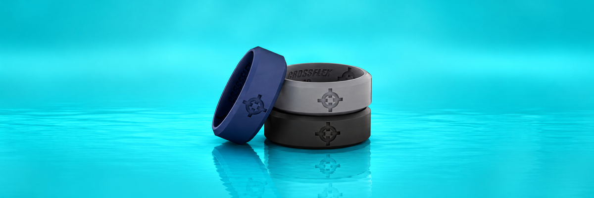 CrossFlex Silicone Wedding Bands