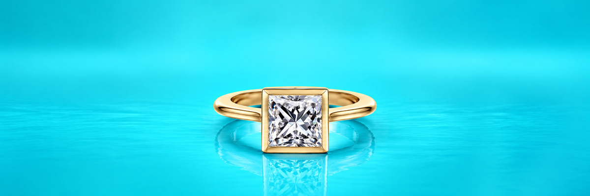 Princess Cut Engagement & Anniversary Rings