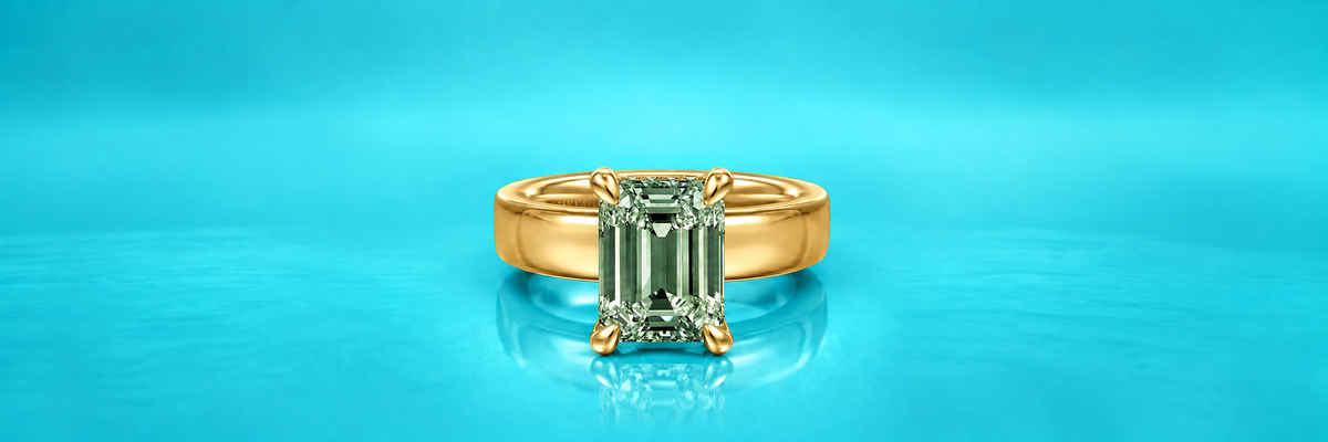 Colored Lab Grown Diamond Rings
