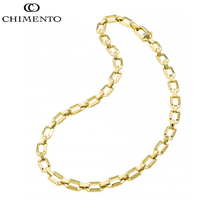 Diamond Link Sunrise Necklace