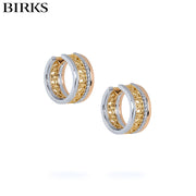 18kt Dare To Dream Diamond Hoop Earrings