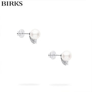 18kt Pearl & Diamond Essentials Earrings