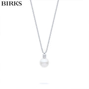 18kt Pearl & Diamond Essentials Necklace