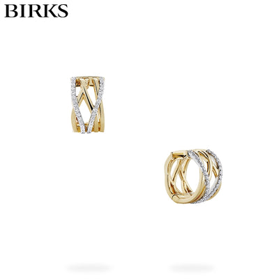 18kt Rosée du Matin Diamond Earrings