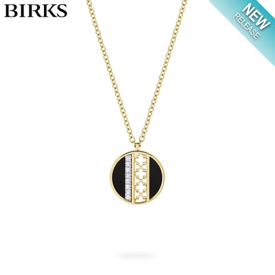 Onyx & Diamond Dare To Dream Necklace Medium