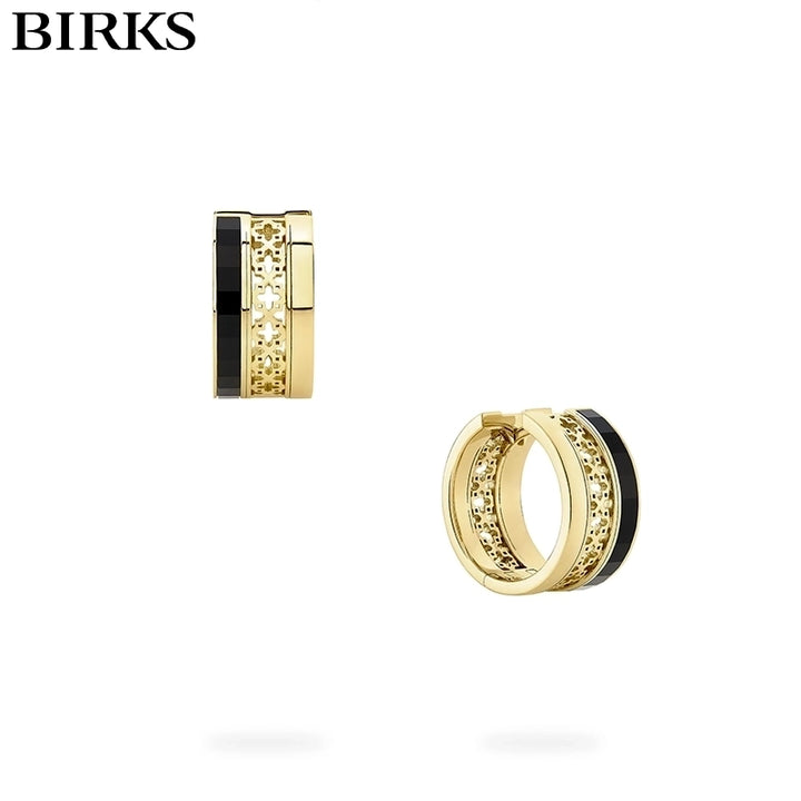 Onyx Dare To Dream Hoop Earrings