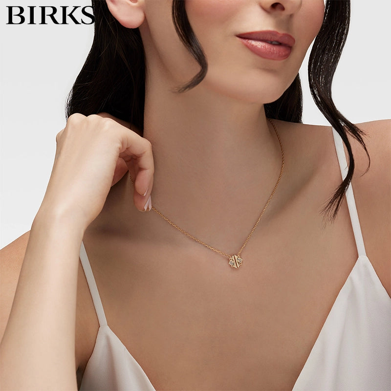 Muse Guilloché Necklace Small
