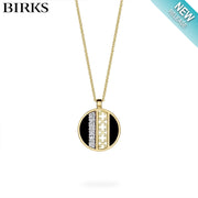 Onyx & Natural Diamond Dare To Dream Necklace Small