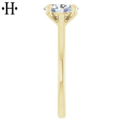 1.08ctw Oval Cut Lab Grown Diamond Ring