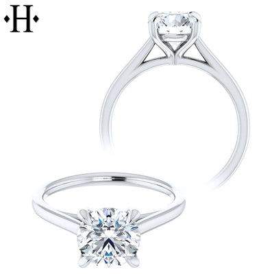 1.50ct Round Cut Lab Grown Diamond Ring