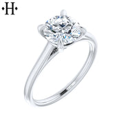 1.50ct Round Cut Lab Grown Diamond Ring