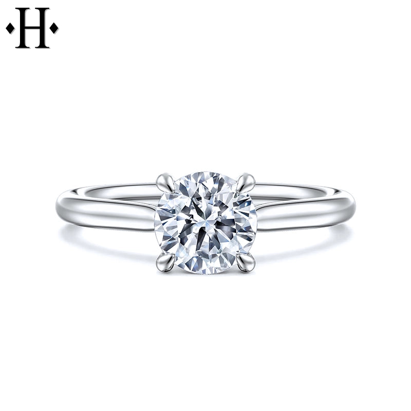 1.00ctw Round Cut Lab Grown Diamond Ring