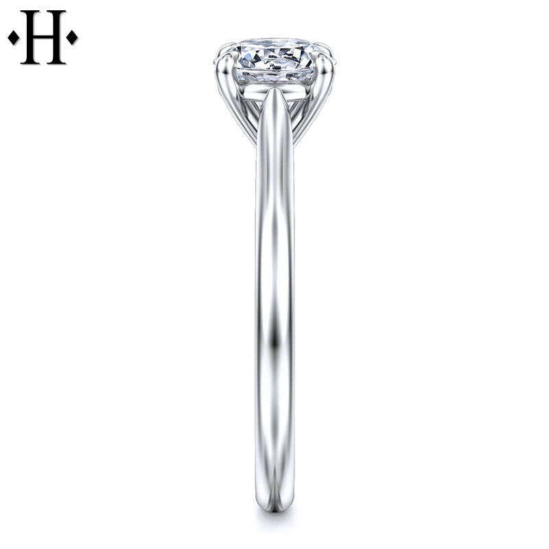 1.00ctw Round Cut Lab Grown Diamond Ring