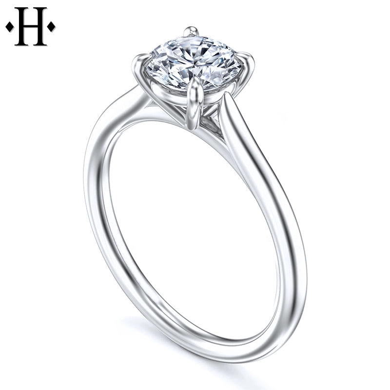 1.00ctw Round Cut Lab Grown Diamond Ring