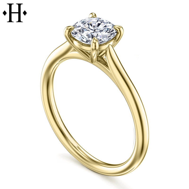 1.50ctw Round Cut Lab Grown Diamond Ring