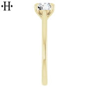 1.07ctw Round Cut Lab Grown Diamond Ring