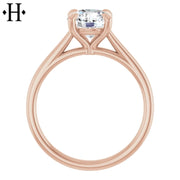 1.58ctw Round Cut Lab Grown Diamond Ring