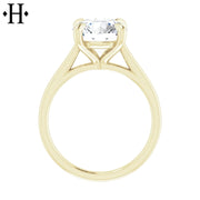 3.01ctw Round Cut Lab Grown Diamond Ring