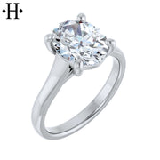 2.07ctw Oval Cut Lab Grown Diamond Ring