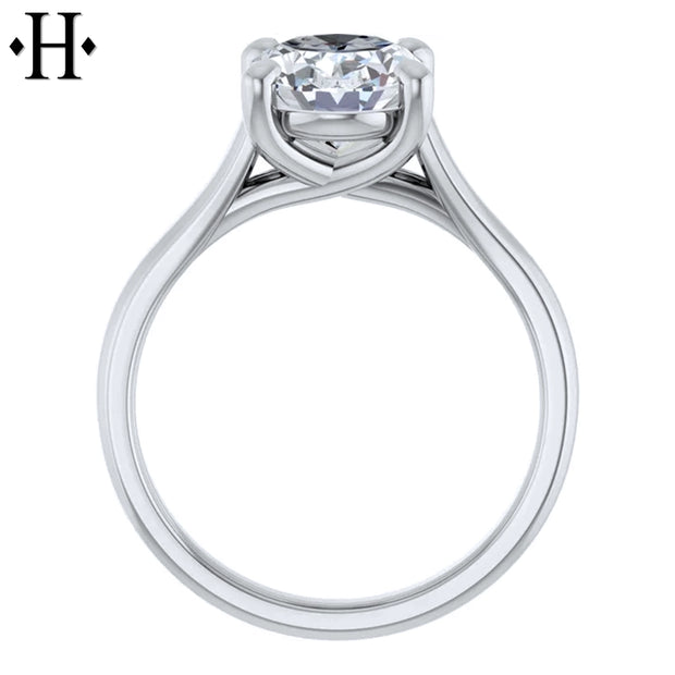 2.07ctw Oval Cut Lab Grown Diamond Ring