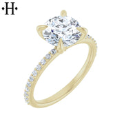2.23ctw Round Cut Lab Grown Diamond Ring
