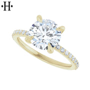 2.23ctw Round Cut Lab Grown Diamond Ring