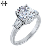 1.50ctr-3.00ctr Oval Cut Diamond Customizable Ring